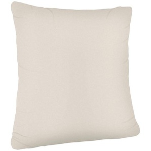 Novel Zierkissen, Creme, Textil, Füllung: Polyurethan (Pur), 40 cm, Wohntextilien, Kissen, Dekokissen