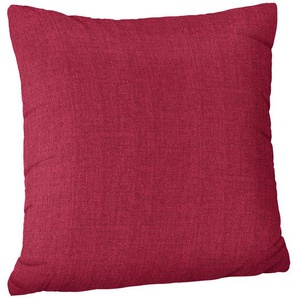 Novel Zierkissen, Rot, Textil, Füllung: Polyurethan (Pur), 45 cm, Wohntextilien, Kissen, Dekokissen