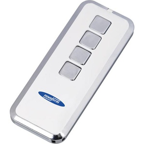 Novoferm - Garagentor Handsender Mini-Novotron 524 Design, 4 Kanal, Silber / Weiß