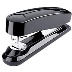 Novus NOVUS OFFICE Flachheftgerät B 4FC Halbstreifen 50 Blatt Schwarz 24/6, 24/8, 26/6, 26/8 Kunststoff, Metall B4FC-SZ