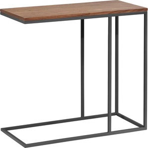 now! by hülsta Beistelltisch CT 17, mit grauem Gestell, Höhe 65 cm