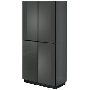 now! by hülsta Highboard  now! to go colour ¦ grau ¦ Maße (cm): B: 75 H: 156 T: 40