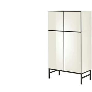 now! by hülsta Highboard  now! to go colour ¦ weiß ¦ Maße (cm): B: 75 H: 133 T: 40