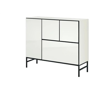 now! by hülsta Highboard  now! to go colour ¦ weiß ¦ Maße (cm): B: 95 H: 113 T: 40