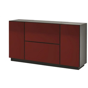 now! by hülsta Sideboard  now! to go colour - rot - Materialmix - 150 cm - 81 cm - 40 cm | Möbel Kraft