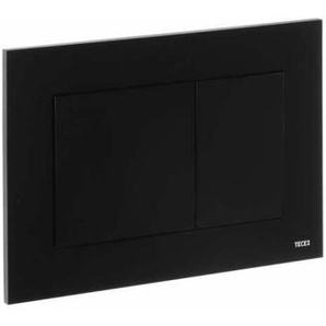 Tece - now wc Betätigungsplatte für Zweimengentechnik schwarz matt 9240407