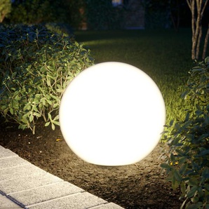 Nowodvorski Lighting Terrassenleuchte Cumulus M, weiß, Kunststoff, Ø 45 cm, IP44 6977