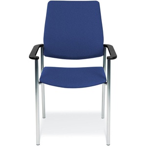 ISO-PLAST 10 SET Stapelstuhl Konferenzstuhl Stuhl Plastikstuhl abwaschbar BLAU 