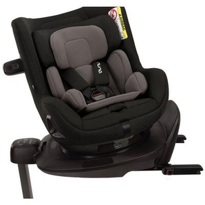 Nuna Reboarder-Kindersitz Nuna Pruu, Grau, Schwarz, Textil, 46x66-72x50-56.5 cm, ECE R 129 i-Size, 5-Punkt-Gurtsystem, abnehmbarer und waschbarer