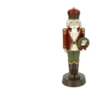 Nussknacker | rot | Polyresin (Kunstharz) | 11,4 cm | 31,2 cm | cm 9,8 |