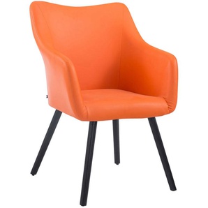 Nykkevja Dining Chair - Modern - Orange - Wood - 61 cm x 62,5 cm x 90 cm