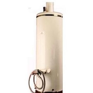 Oberofen weiß mit Mischbatterie Badeofen Wittigsthal