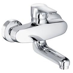 Objekta Spültisch-Einhandmischer dn 15 Wandmontage Ausl.170mm chrom - Kludi