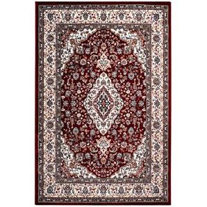 Obsession Flachwebeteppich My Isfahan, Rot, Textil, Ornament, rechteckig, 40x60 cm, für Fußbodenheizung geeignet, Teppiche & Böden, Teppiche, Moderne