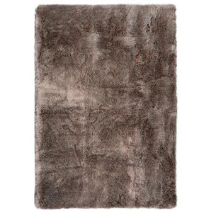 Obsession Kunstfell My Samba, Taupe, Textil, rechteckig, 60x110 cm, Oeko-Tex® Standard 100, für Fußbodenheizung geeignet, lichtunempfindlich,