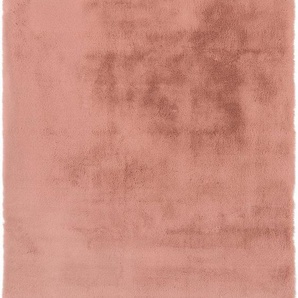 OCI DIE TEPPICHMARKE Hochflor-Teppich ROCKY SOFT, rechteckig, Höhe: 35 mm, Kunstfell, weich, kuschelig, maschinell gewebt, Kaninchen Haptik