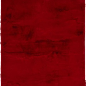 OCI DIE TEPPICHMARKE Hochflor-Teppich ROCKY SOFT, rechteckig, Höhe: 35 mm, Kunstfell, weich, kuschelig, maschinell gewebt, Kaninchen Haptik