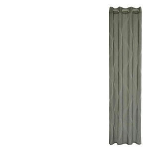 Ösenschal | grau | 140 cm | 1 cm |