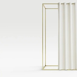 Ösenschal Valetta - beige - Materialmix - 145 cm - 245 cm | Möbel Kraft