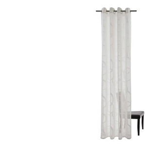 Ösenschal | weiß | 140 cm | 1 cm |