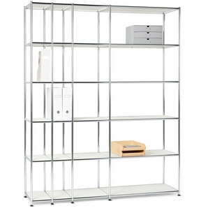 Offenes Regal Metall »CN3«, weiß