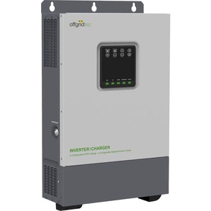 OFFGRIDTEC Wechselrichter IC-24/3000/100/80 Kombi 3000W 100A Wandler grün (schwarz, grau, grün) Elektroinstallation