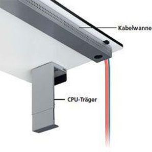 officeplus aufklappbare Kabelwanne, Kabelkanal 137,5 cm TG-KW-K1