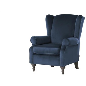 Ohrensessel Cozy ¦ blau ¦ Maße (cm): B: 83 H: 102 T: 87.0