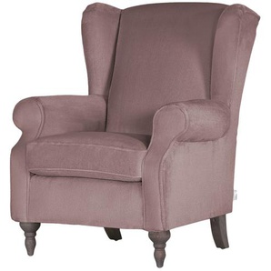 Ohrensessel  Cozy  ¦ rosa/pink ¦ Maße (cm): B: 83 H: 102 T: 87.0