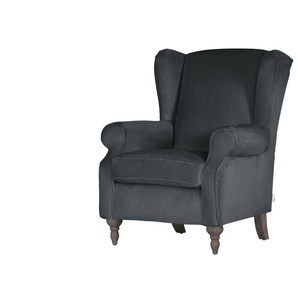 Ohrensessel - grau - Materialmix - 83 cm - 102 cm - cm 87,0 | Möbel Kraft