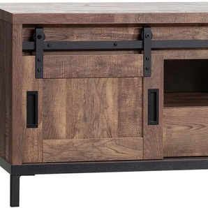 OMG Design TV-Schrank Stanley Lowboard mit Schiebetür, Breite 120 cm, in zwei Breiten