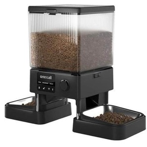 Oneisall Dual Automatic Pet Feeder with Wi-Fi Control