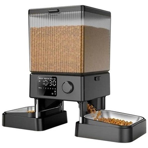 Oneisall Dual Automatic Pet Food Dispenser