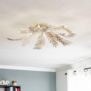 ONLI Deckenlampe Felce als Farn, Elfenbein, 70 x 70 cm 4996/PL5A