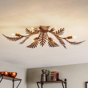 ONLI Deckenlampe Felce als Farn in Bronze, 105 x 60 cm 4996/OV6B