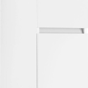 Apothekerschrank OPTIFIT Roth Schränke Gr. B/H/T: 30 cm x 206,8 cm x 57,1 cm, Komplettausführung, weiß (weiß, weiß) Apothekerschränke Schränke Breite 30 cm