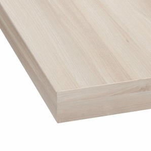 Arbeitsplatte OPTIFIT Mats Tischplatten Gr. B/T/H: 200 cm x 60 cm x 2,8 cm, braun (akaziefarben) Optifit Küchenzubehör