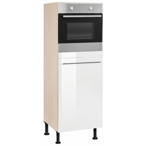 OPTIFIT Backofen/Kühlumbauschrank Bern 60 cm breit, 176 cm hoch, höhenverstellbare Stellfüße, mit Metallgriff