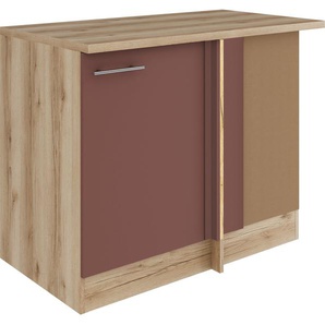 OPTIFIT Eckunterschrank Bella Breite 100 cm, Türanschlag wechselbar