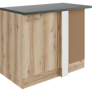 OPTIFIT Eckunterschrank Bella Breite 100 cm, zur Weitergestaltung mit einem Geschirrspüler