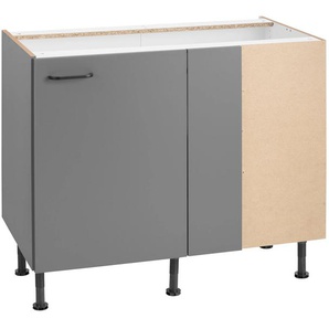 OPTIFIT Eckunterschrank »Elga«, mit Soft-Close-Funktion, höhenverstellbaren Füße, Breite 100 cm