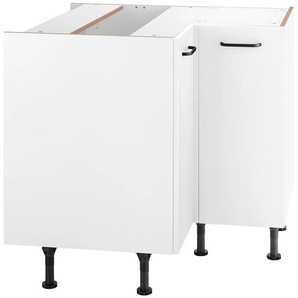 OPTIFIT Eckunterschrank »Elga«, mit Soft-Close-Funktion, höhenverstellbaren Füße, Breite 90x90 cm