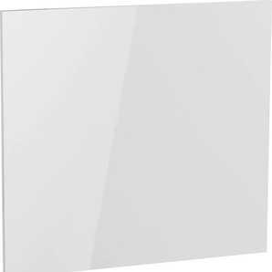 OPTIFIT Frontblende Aken Möbelblenden Gr. B/H/T: 59,6 cm x 57,2 cm x 1,6 cm, weiß (weiß hochglanz) Schrankaufsatz, Schrankeinsatz, Türen und Passepartout