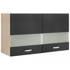 OPTIFIT Glashängeschrank Faro, mit Metallgriffen, Breite 100 cm