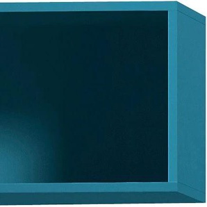 Hängeregal OPTIFIT Mini Regale Gr. B/H/T: 40 cm x 32 cm x 34,5 cm, 1 St. offenes Fach, blau Hängeregale
