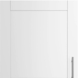 Hängeschrank OPTIFIT Ahus Schränke Gr. B/H/T: 60 cm x 70,4 cm x 34,9 cm, 1 St., braun (weiß matt, wildeiche nachbildung) Hängeschränke Breite 60 cm