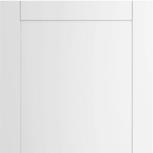 Hängeschrank OPTIFIT Ahus Schränke Gr. B/H/T: 60 cm x 89,6 cm x 34,9 cm, 1 St., braun (weiß matt, wildeiche nachbildung) Hängeschränke Breite 60 cm