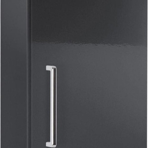 Hängeschrank OPTIFIT Ava Schränke Gr. B/H/T: 30 cm x 57,6 cm x 17,2 cm, 1 St., grau (anthrazit glanz) Badmöbelserien