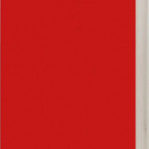 Hängeschrank OPTIFIT Faro Schränke Gr. B/H/T: 50 cm x 89,6 cm x 34,6 cm, 1 St., rot (rot glanz) Hängeschränke Schränke mit Metallgriff, Breite 50 cm