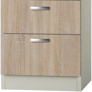 Kochfeldumbauschrank OPTIFIT Padua Schränke Gr. B/H/T: 60 cm x 84,8 cm x 60 cm, beige (champagner) Kochfeldumbauschränke Schränke